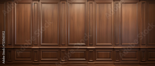 Elegant Wood Panelling on the Wall