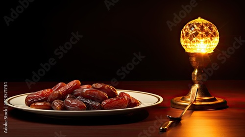 Delicious Dates on a Plate - 40 Days of Ramadan Celebration