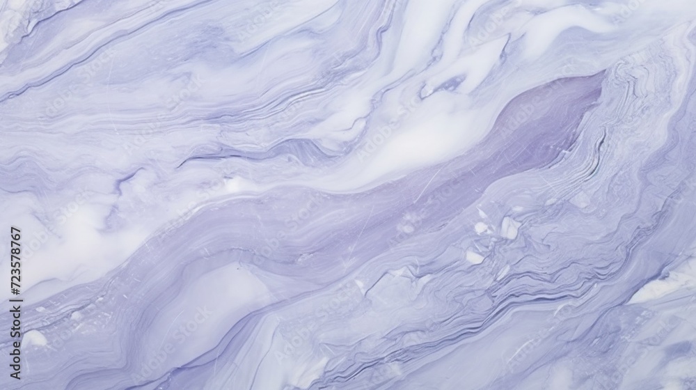 Fototapeta premium A delicate periwinkle marble, ideal for a whimsical child's room, in soft, playful HD