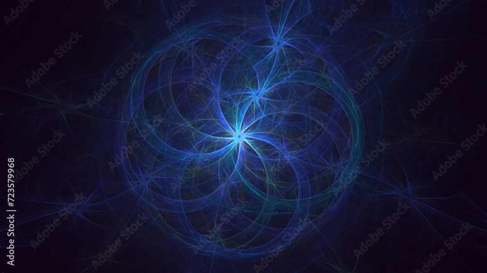 3D manual rendering abstract multicolor supernova fractal light background 3D manual rendering abstract multicolor supernova fractal light background