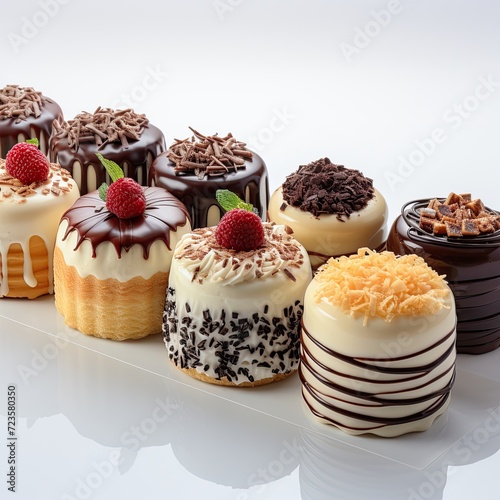 Variety of Delicious Desserts on a Platter