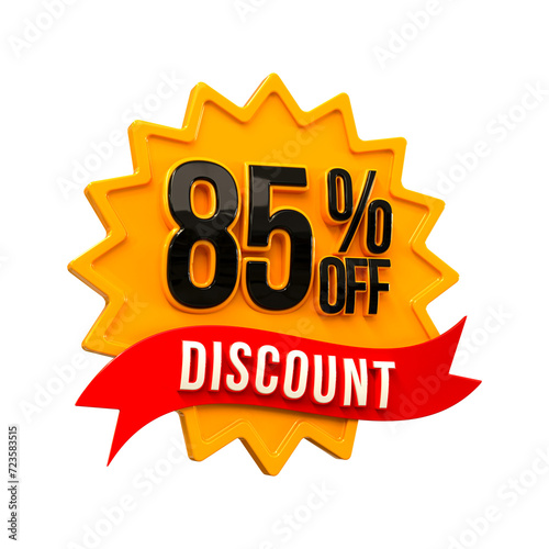 Special offer sale 50% discount sale tags 3d number concept discount promotion sale offer price sign