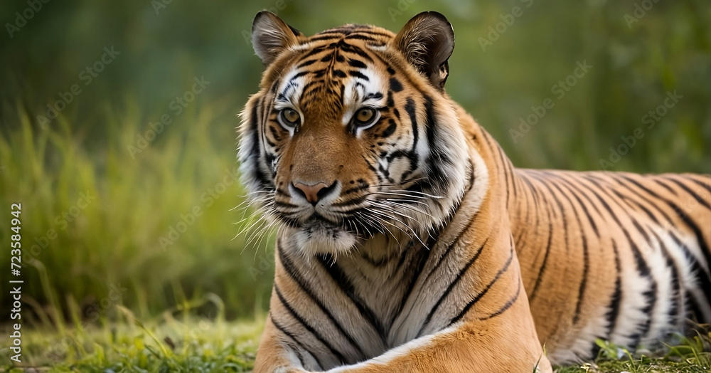 Obraz premium Tiger in the Nature