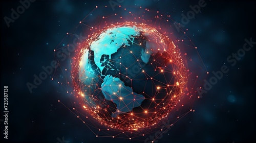 earth, technology, network, line, connection, global, planet, communication, future, digital, innovation, world, system, infrastructure, connectivity, advanced, progress