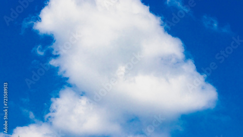 blue sky with clouds  background texture sky summer 