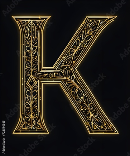 alphabet letter K