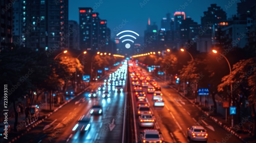 City Connections: Wireless Network in Urban Landscape
