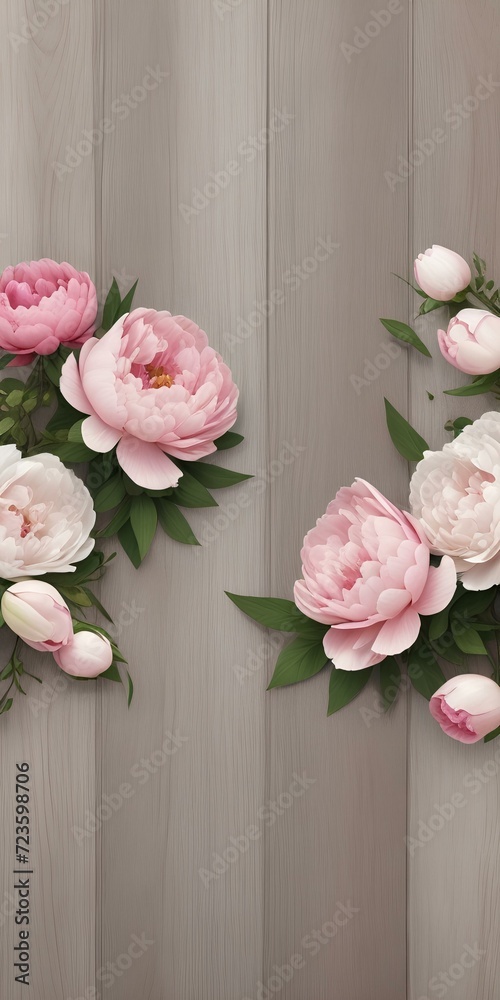 custom made wallpaper toronto digitalbouquet of roses, Generative AI