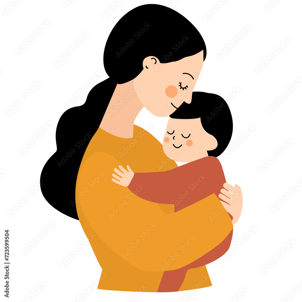 Mother and baby, Mother's Day Mother and baby, Mother's Day