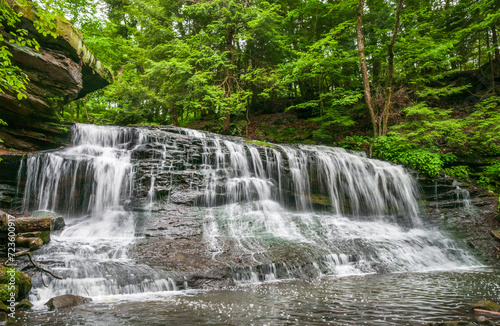 Springfield Falls in Mercer County, PA