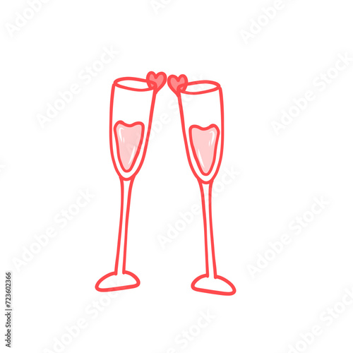 Hand Draw Valentine Day 