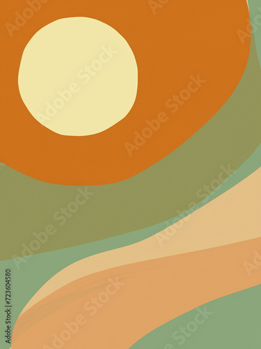 abstract background with circles