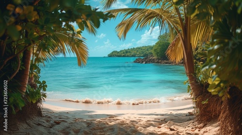 Tropical Seascape Paradise © MAY