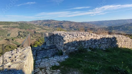 Castropignano - Panoramica dalla rampa di accesso del Castello D'Evoli photo