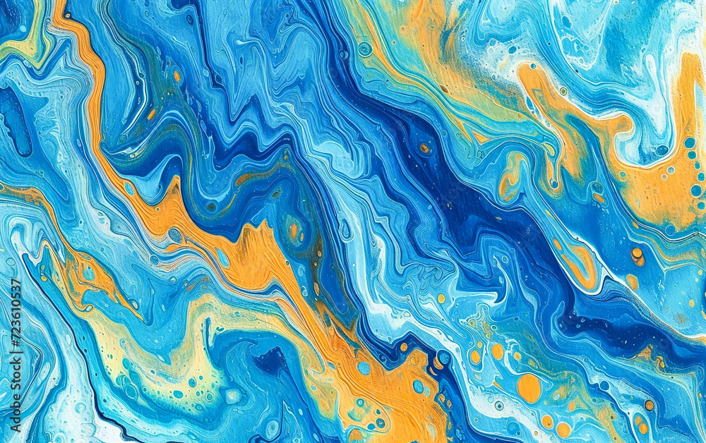 Blue Textured Marble: Abstract Background with Liquid Pattern, Perfect for Art and Nature Concepts Blue Textured Marble: Abstract Background with Liquid Pattern, Perfect for Art and Nature Concepts