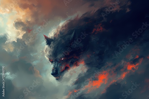 werewolf illustration