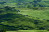 Idyllic landscape of Pienza in Tuscany, Italy
