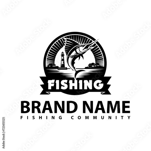 fishing community logo