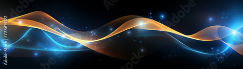 Energy lines glowing waves in texture background