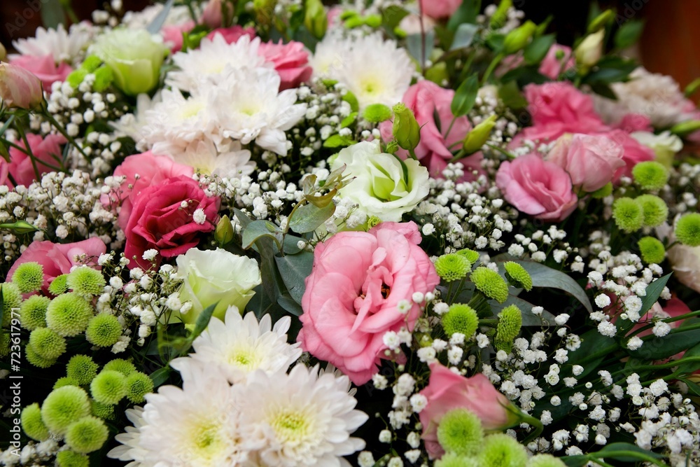 Wedding flowers as decoration Wedding flowers as decoration