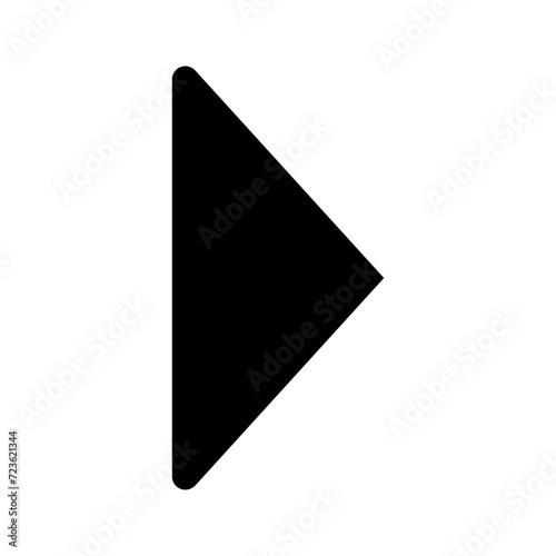 Free Download Vector solid black icon for Arrow - GFXLoad
