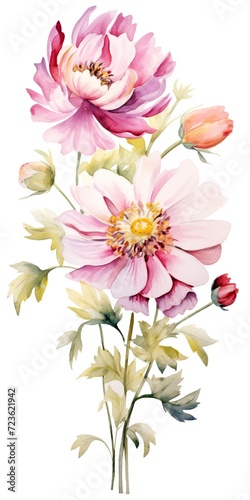 Floral bouquet with vibrant colors
