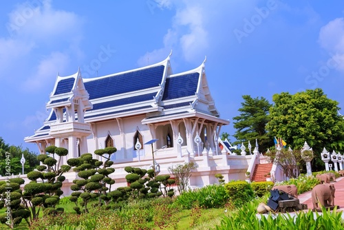 Ubosot Ordination Hall Thai Temple Kushinagar India 1 photo