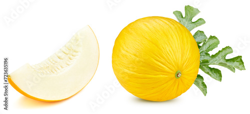 Fototapeta Naklejka Na Ścianę i Meble -  Fresh organic melon isolated