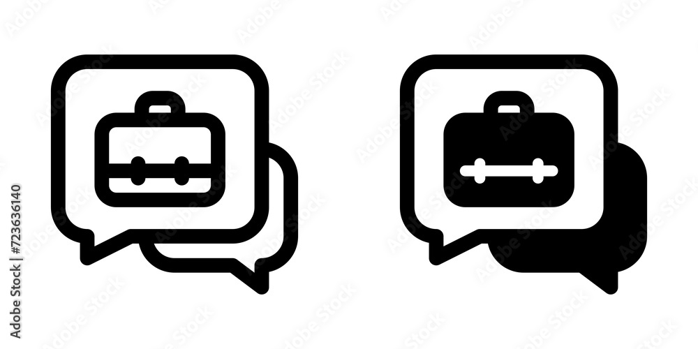 Editable career consultation, consulting, service, profession vector icon. Business, work, job. Part of a big icon set family. Perfect for web and app interfaces, presentations, infographics, etc Editable career consultation, consulting, service, profession vector icon. Business, work, job. Part of a big icon set family. Perfect for web and app interfaces, presentations, infographics, etc