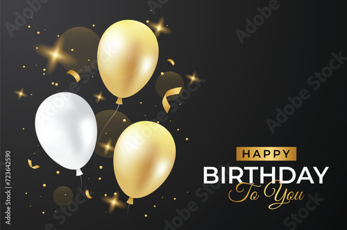 Birthday Background Luxury Template Collection