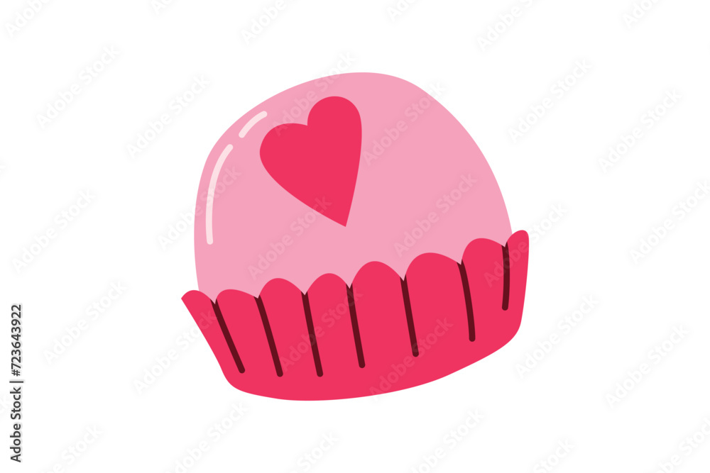 Cute Valentine Day Sticker Design Cute Valentine Day Sticker Design