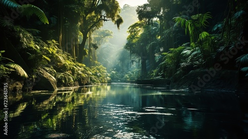 Breathtaking Rainforest Beauty  Enchanting Travel Photography