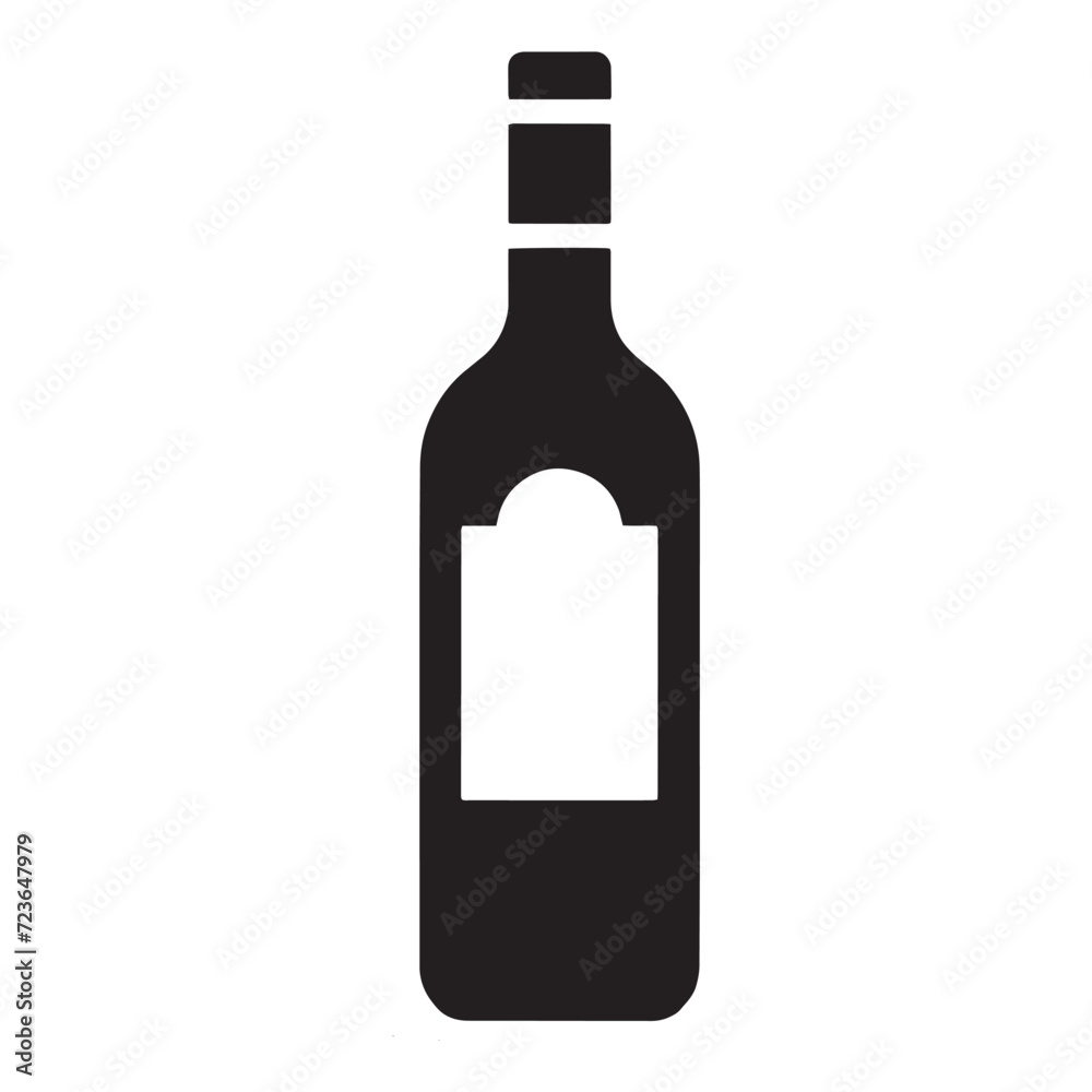 Wine Bottle Icon Wine Bottle Icon