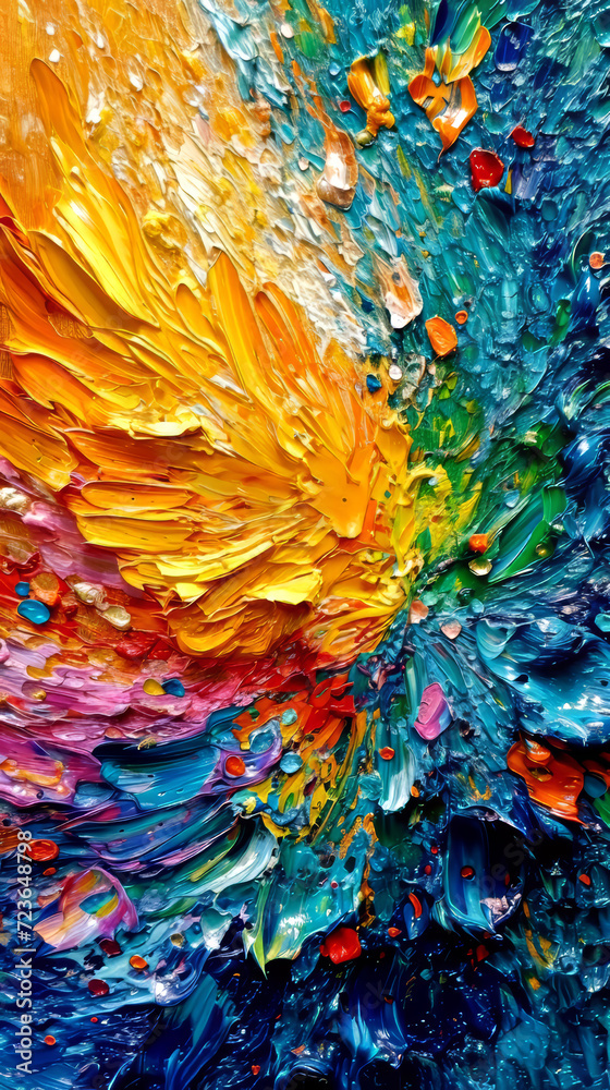 Abstract oil paint background. Oil paints on canvas. Multicolored background. Abstract oil paint background. Oil paints on canvas. Multicolored background.