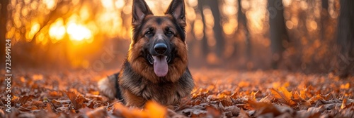 Happy German Shepherd Mix Breed Dog, Desktop Wallpaper Backgrounds, Background HD For Designer