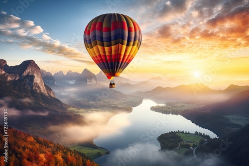 Fly High over Stunning Landscapes with a Hot Air Balloon © shelbys