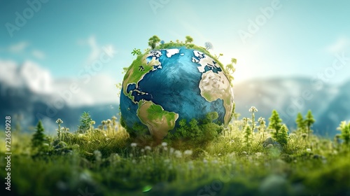 A Beautiful Earth - The World as a Green Garden