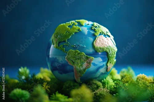 Save the Earth - Eco-friendly World Globe © shelbys
