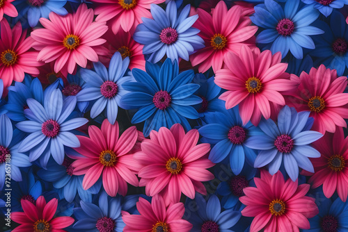 pattern with flowers.