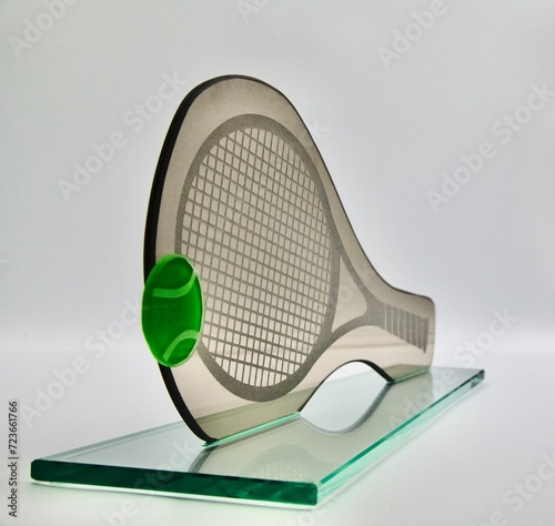 Tennis sport cup