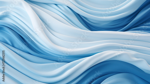 Abstract Fabric Waves Textured Background