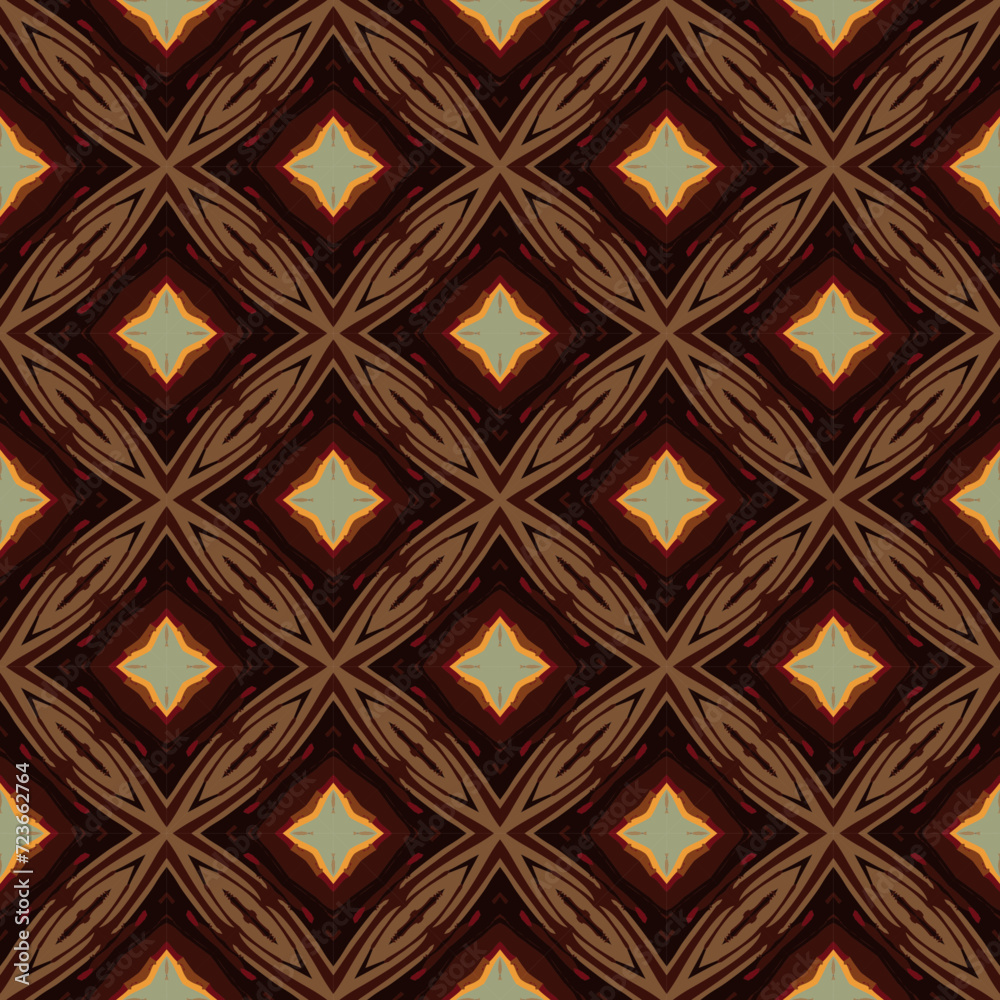 textile simple abstract batik floral