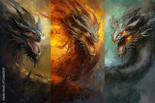 The Evolution of a Dragon