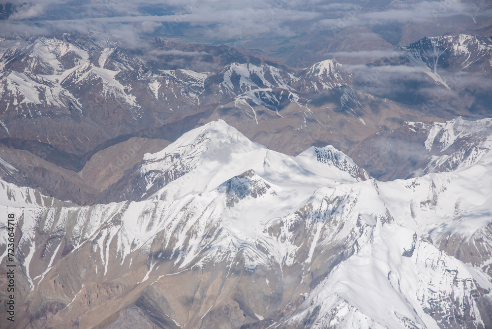 The beautiful views of Himalaya Range