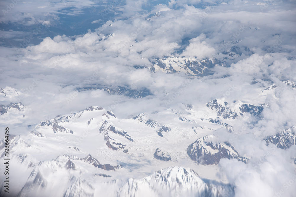 The beautiful views of Himalaya Range The beautiful views of Himalaya Range