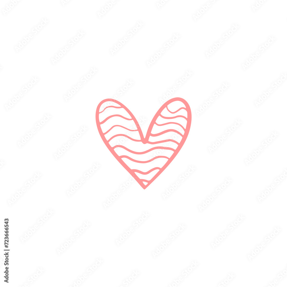 heart element vector set heart heart element vector set heart