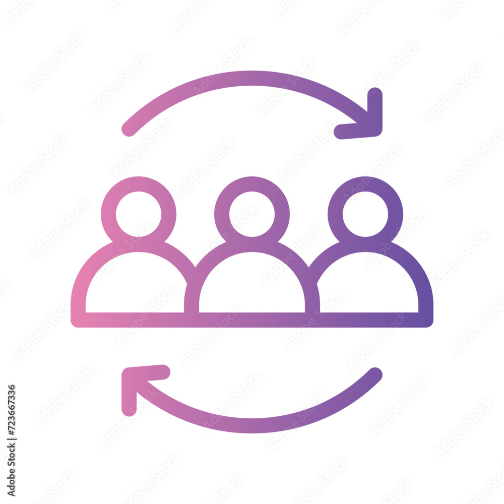 consumer gradient icon consumer gradient icon