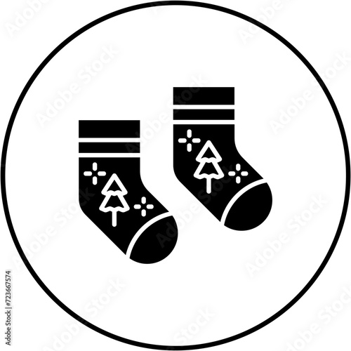 Christmas sock Icon