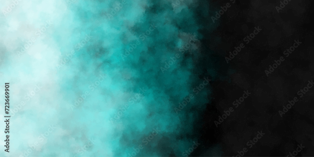 Mint Black smoky illustration gray rain cloud transparent smoke smoke swirls mist or smog.vector cloud reflection of neon canvas element hookah on sky with puffy lens flare.
