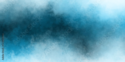 Sky blue smoke exploding reflection of neon texture overlays,smoky illustration.background of smoke vape brush effect transparent smoke liquid smoke rising realistic fog or mist soft abstract,lens fla photo
